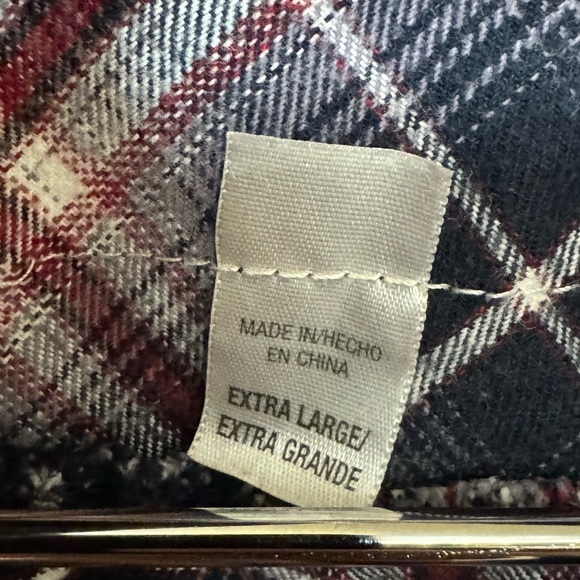 Retro Cotton Western Plaid Snap Up Surf Plaid Shirt Women’s XL Shirt MINTY - Picture 4 of 4